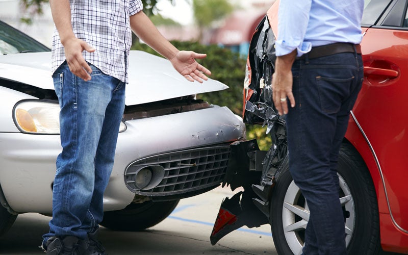 Responding when a car crash causes moderate injuries