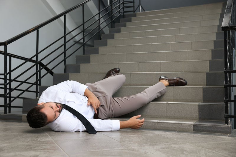 What’s the differences between slips, trips and falls?